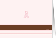 Pink Ribbon card