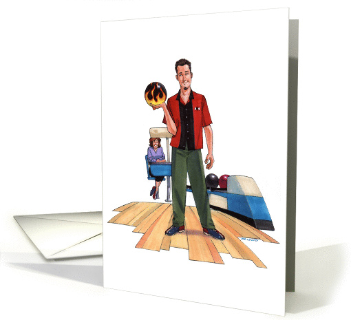 Bowling Guy card (79466)