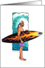 Surfer Dude card