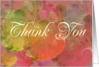 Birds of Paradise Thank You card