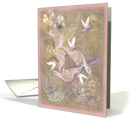 Dove Song Get Well Soon card (108049)