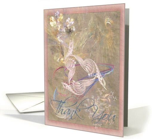 Dove Song Thank You card (108616)