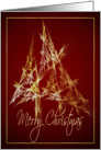 Abstract Merry Christmas card
