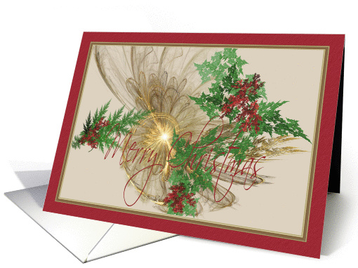 Angelic Christmas card (112156)