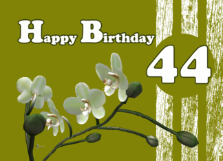 Happy 44 Birthday,...