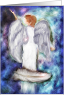 Angel Feather from God above Inspirational Uplifting God angels card