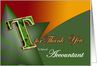 Accountant Thank you...