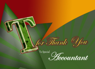 Accountant Thank you...