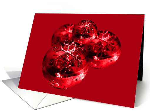 Christmas In Red card (119509)