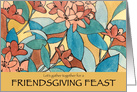 Invitation - Friendsgiving Feast, Autumn Flora card