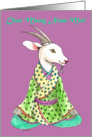 Zen Goat - Chuc Mung Nam Moi card