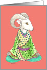 Year of the Sheep/Ram Birthday card