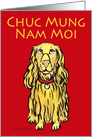 Tet, Chuc Mung Nam Moi year of the Dog card