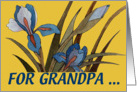 Father’s Day Iris - Grandpa card