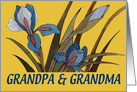 Grandparents Day Iris card