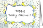 Baby Shower Duckie card