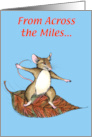 Thanksgiving From Across Miles Mouse card