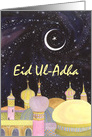 Eid Ul-Adha Arabian Night card