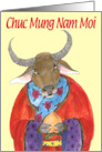 Tet Chuc Mung Nam Moi Water Buffalo card