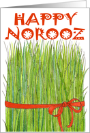 Happy Norooz Wheat Grass card