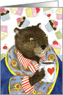 Birthday on Groundhog Day Cupcakes card