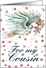 Cousin Confirmation Spring Dove card