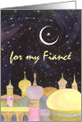 Fiance Eid al Fitr Arabian Night card