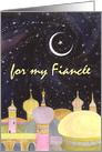Eid al Fitr, Fiancee, Arabian Night card