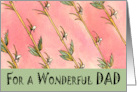 Thinking of You Dad Bamboo card