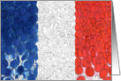 Bastille Day Party Invitation, Bleu Blanc Rouge card