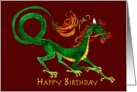 Birthday Chinese Zodiac Year of the Dragon card