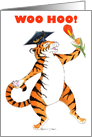 Graduation Party Invite, Tiger card