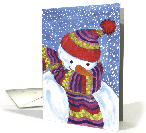Snowman - Invite card (109945)