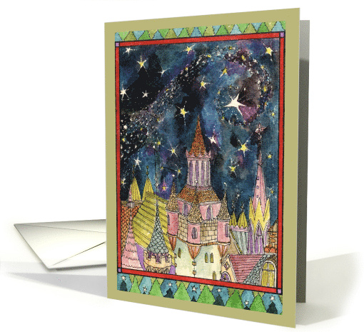 Silent Night Christmas card (113567)