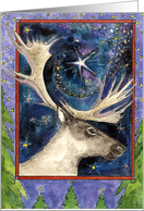 Reindeer Dreams - Christmas card