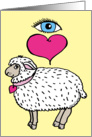 I love You Rebus - note card