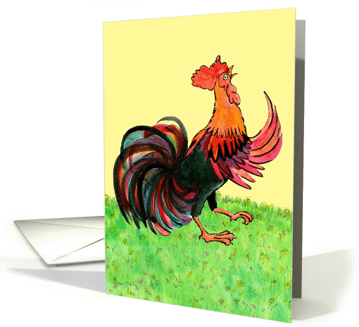 Happy Year of the Rooster card (1461832)