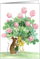 St. Patrick’s Day Mousie card
