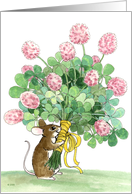 Mousie - Good Luck card