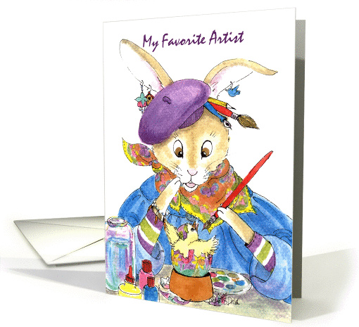 Easter Egg Artist card (156860)