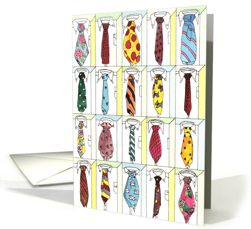 Ties - Father's Day - for Grandpa card (171307)