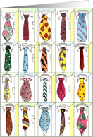 Grandparents Day -Ties for Grandpa card