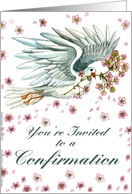 Dove Invite - Confirmation card