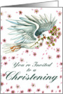 Dove Invite - Christening card