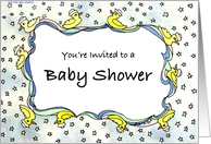 Duckie Shower Invite