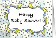 Baby Shower Duckie card