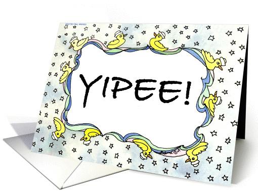 Duckie Congratz card (212234)