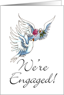 Doves- We’re Engaged card