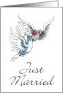 Doves- Just Married card