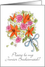 Bouquet - Jr Bridesmaid? card